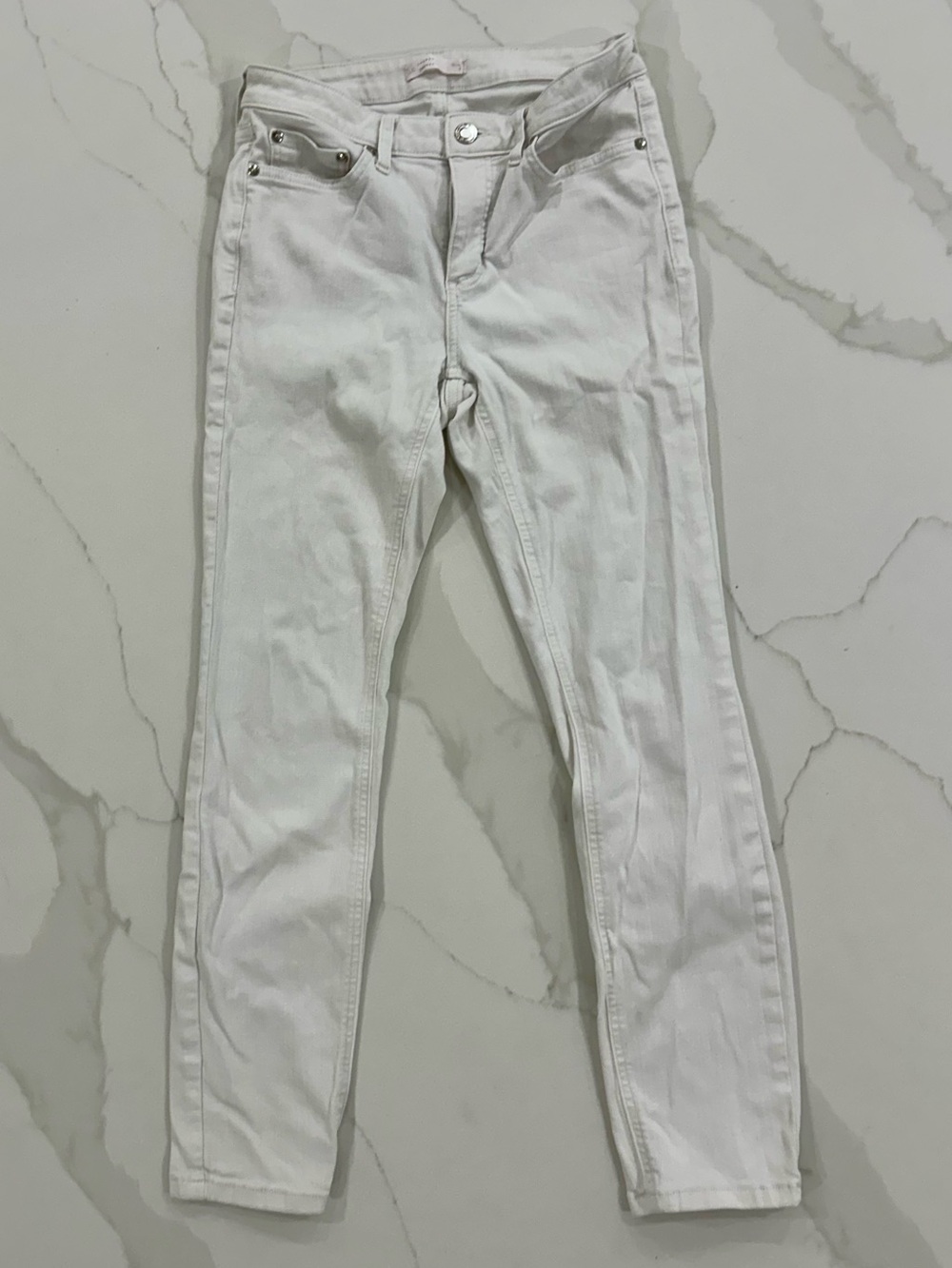 LC Lauren Conrad White Skinny Jeans 8